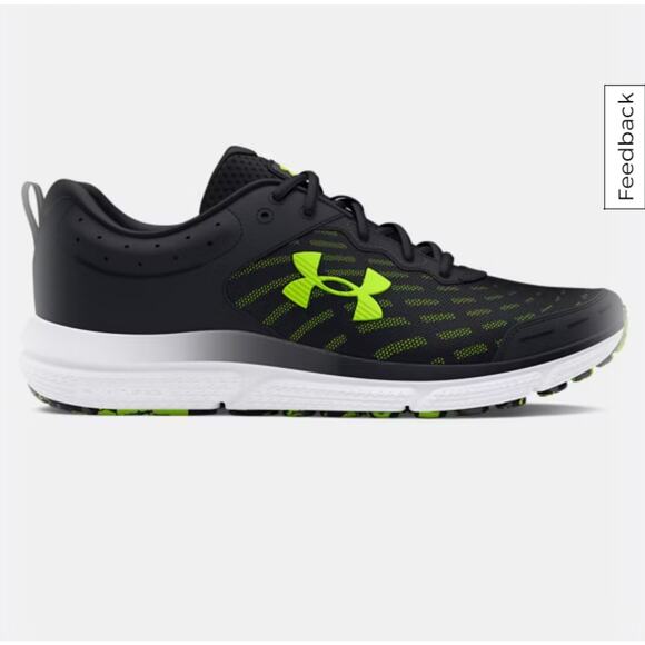 Men's UA Charged Assert size 11.5 XWide (4E) Running Shoes - Picture 1 of 7